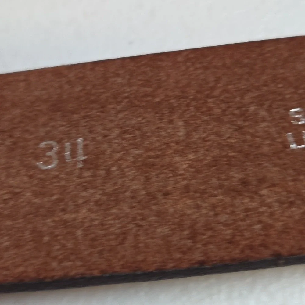 Saddle Leather Brown Belt 1.5